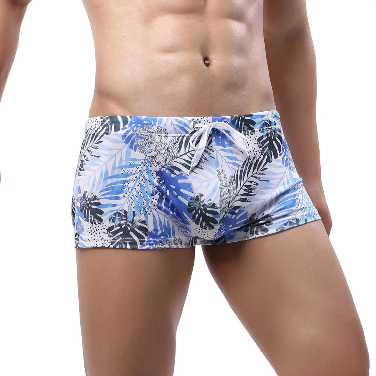 Hot Sell Swimwear Man Swimming Boxers Shorts Sexy Swimsuit Men Low Waist Swim Trunks Sunga hombre Bathing Suit - WOWihte