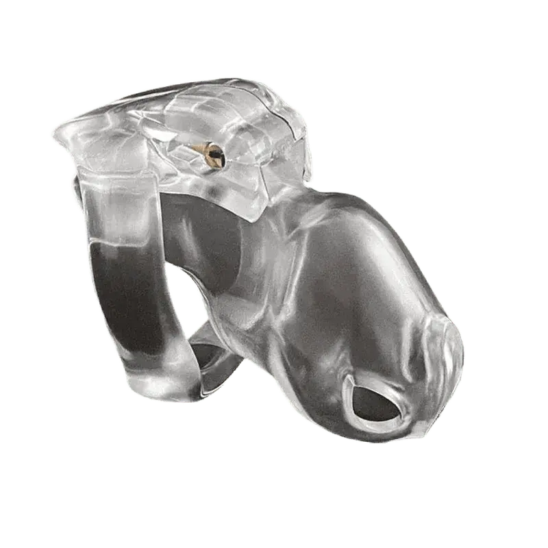 HT - V4 Resin Chastity Device Set - WOWihte