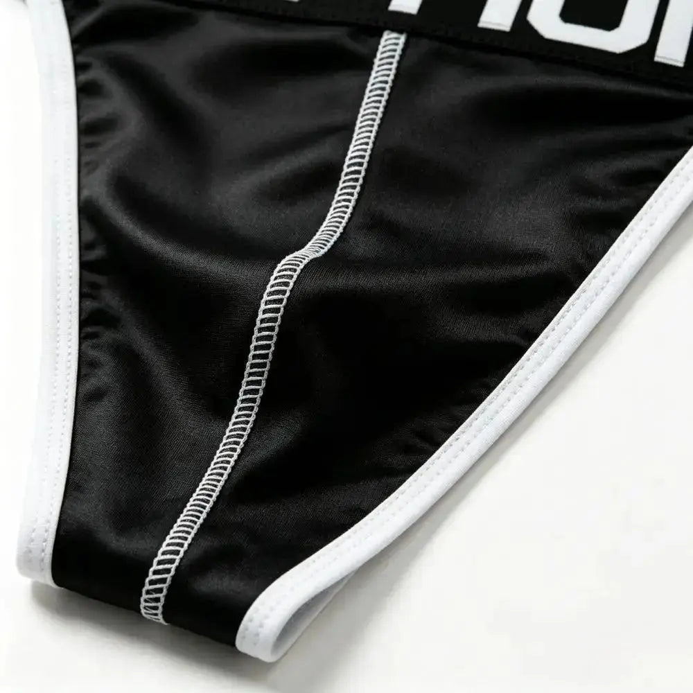 Ice Silk Breathable Sports Thong - WOWihte
