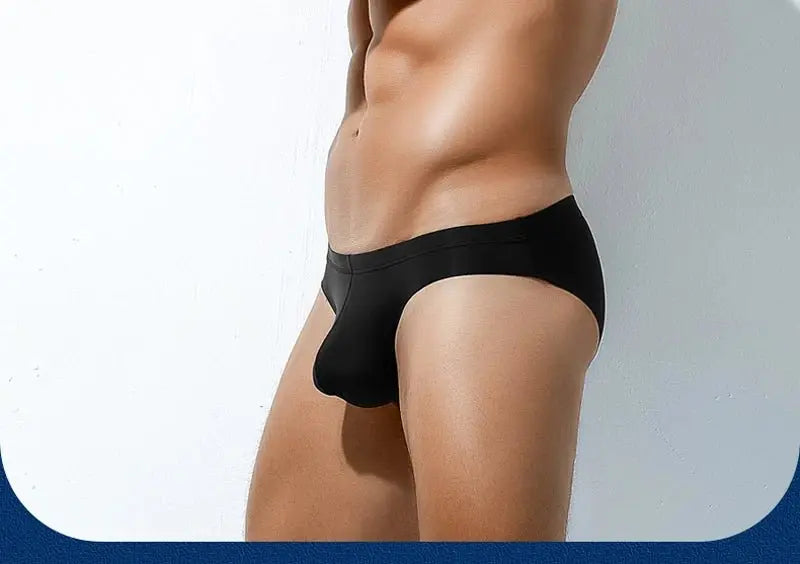 Ice Silk Breathable U - Pouch Briefs - WOWihte