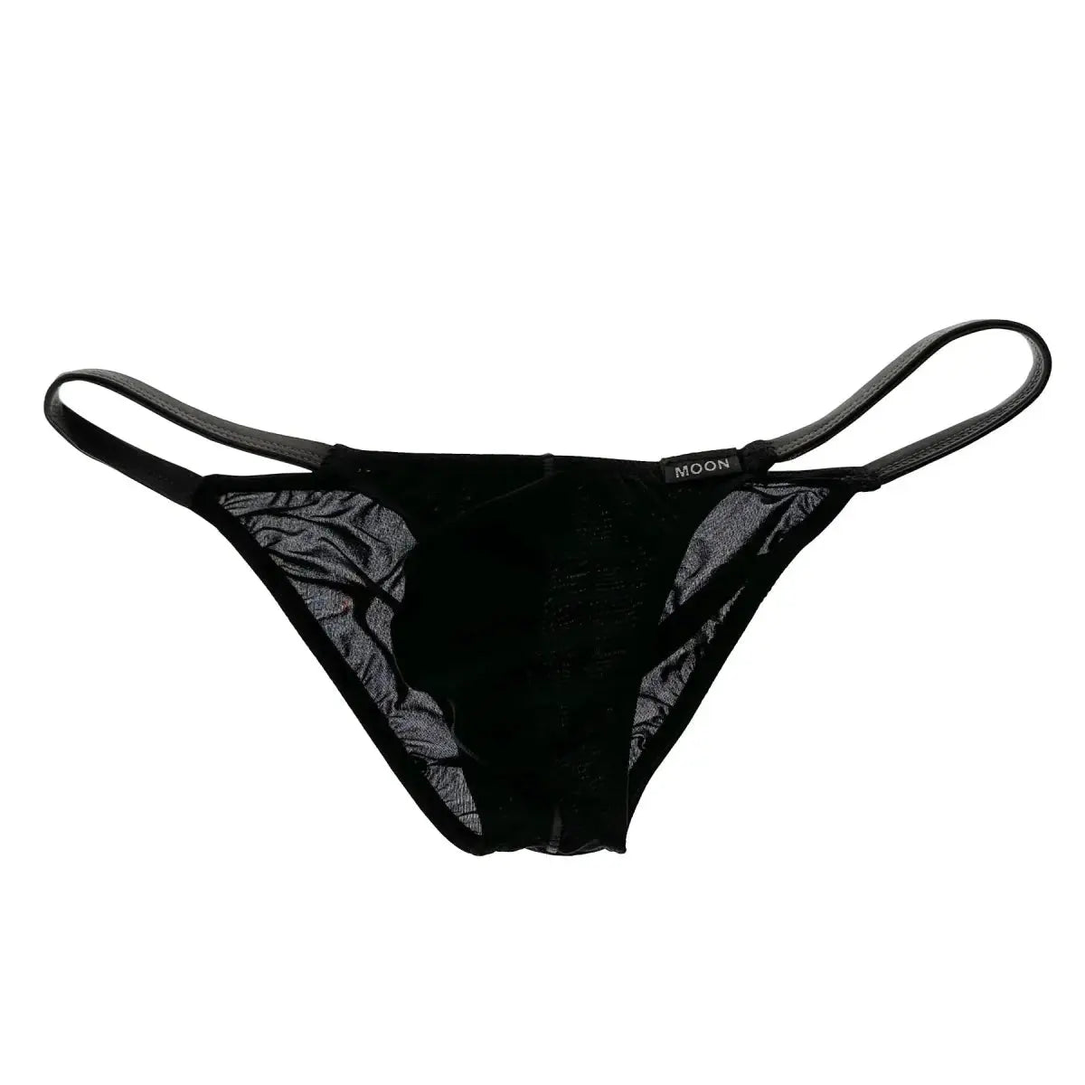 Ice Silk Color Block Briefs - WOWihte