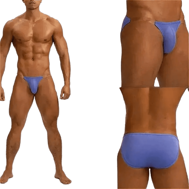 Ice Silk Convex Pouch Briefs - WOWihte