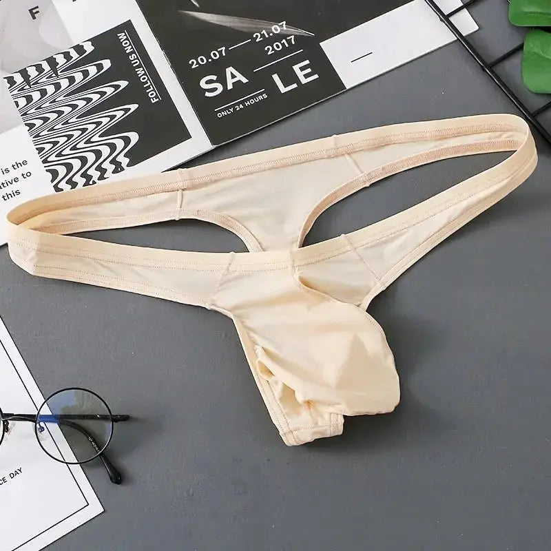 Ice Silk Enhanced Pouch Briefs - WOWihte