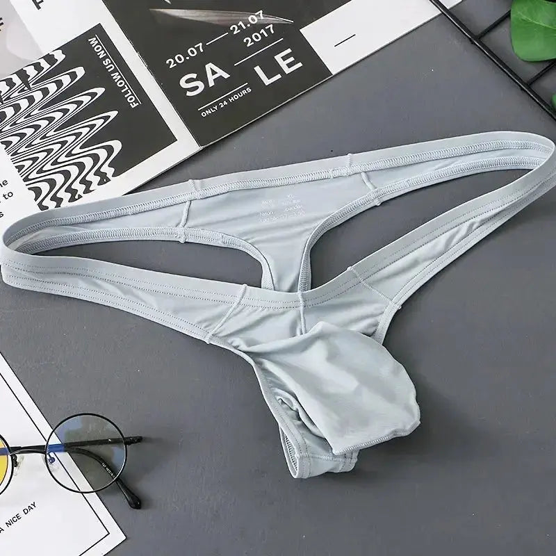 Ice Silk Enhanced Pouch Briefs - WOWihte