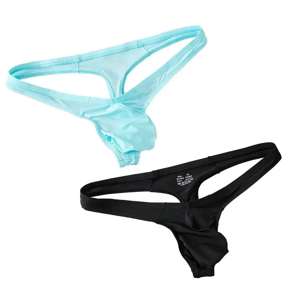 Ice Silk Enhanced Pouch Briefs - WOWihte