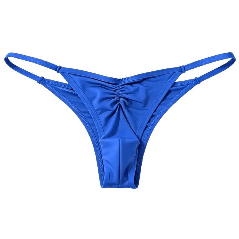 Ice Silk Low-Rise Thongs - WOWihte