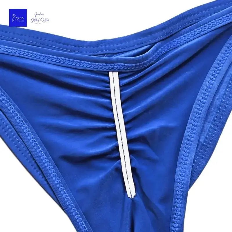 Ice Silk Low-Rise Thongs - WOWihte