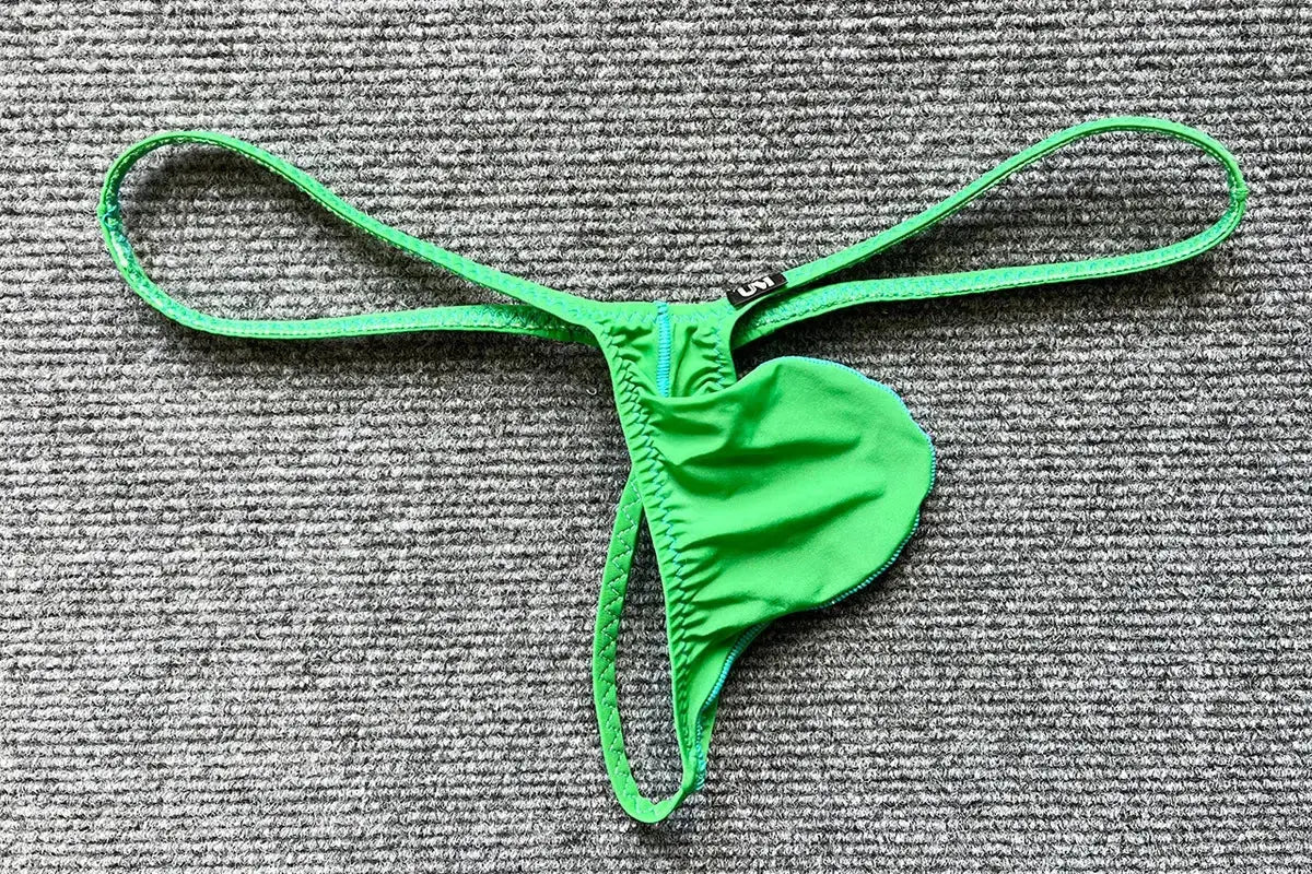 Ice Silk Low-Waist Thong - WOWihte