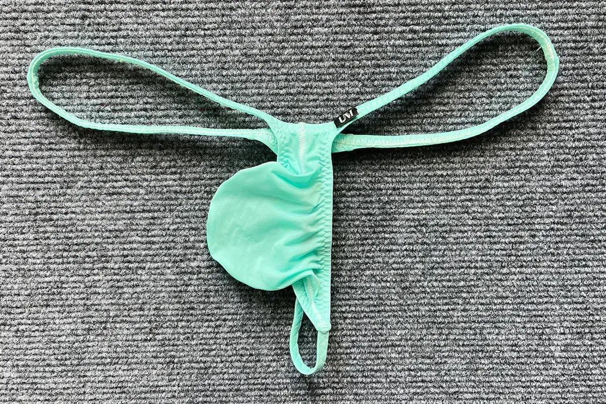 Ice Silk Low-Waist Thong - WOWihte