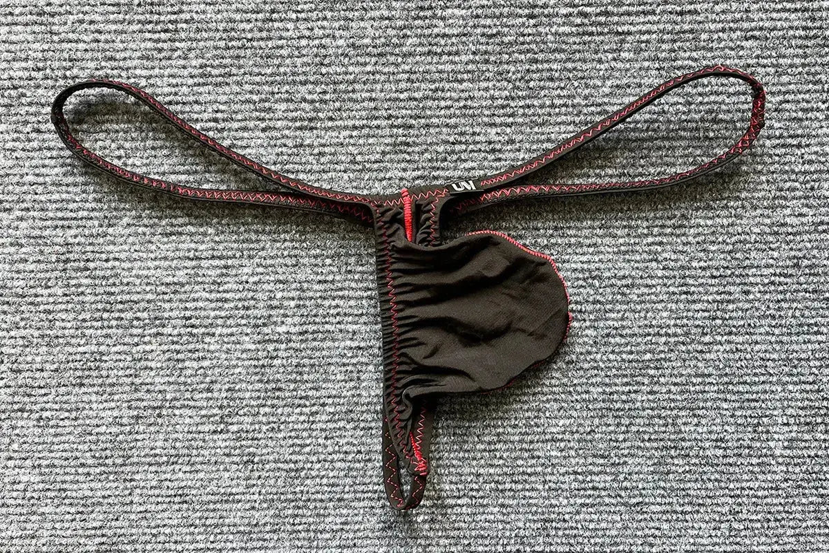 Ice Silk Low-Waist Thong - WOWihte