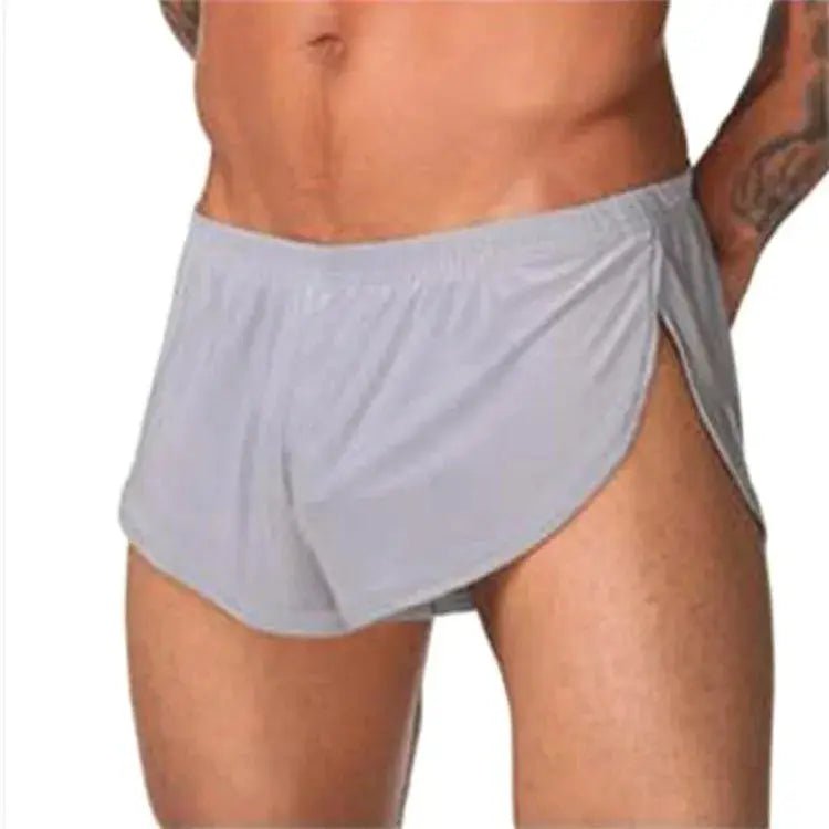 Ice Silk Nylon Boxer Shorts - WOWihte