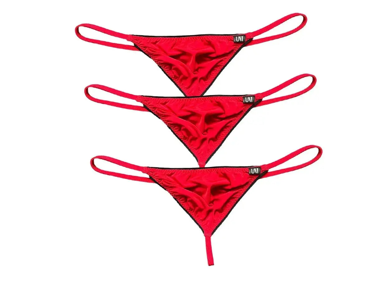 Ice Silk Seamless Thong 3D - WOWihte
