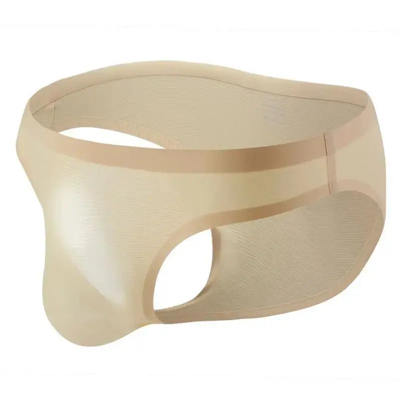 Ice Silk Traceless Low - Waist Briefs - WOWihte