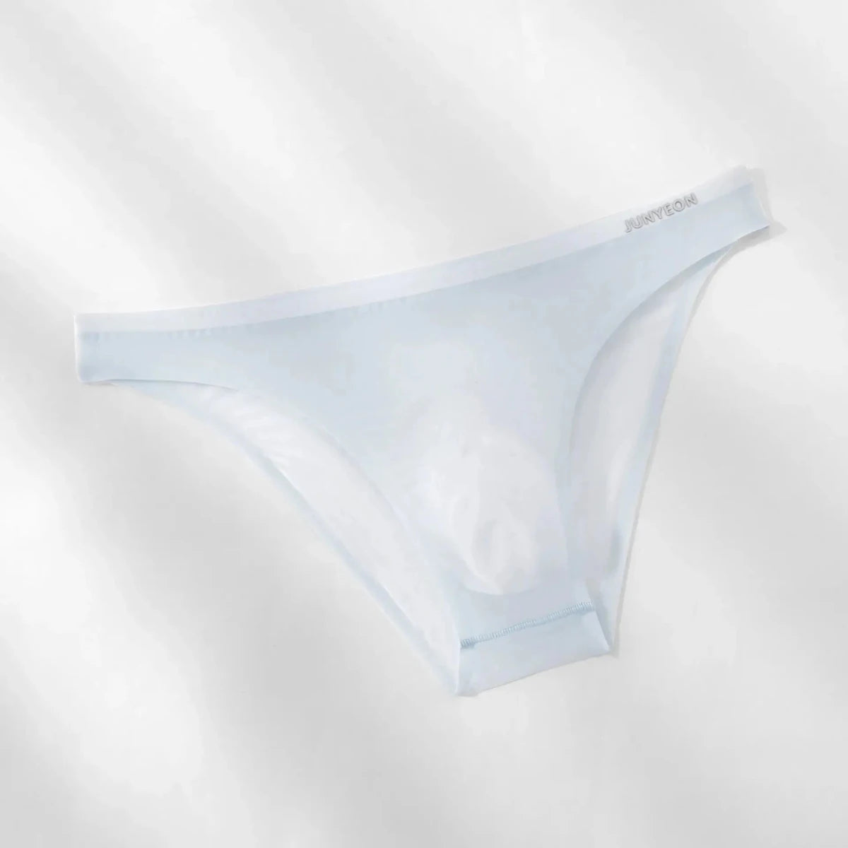 Ice Silk Transparent Triangle Briefs - WOWihte