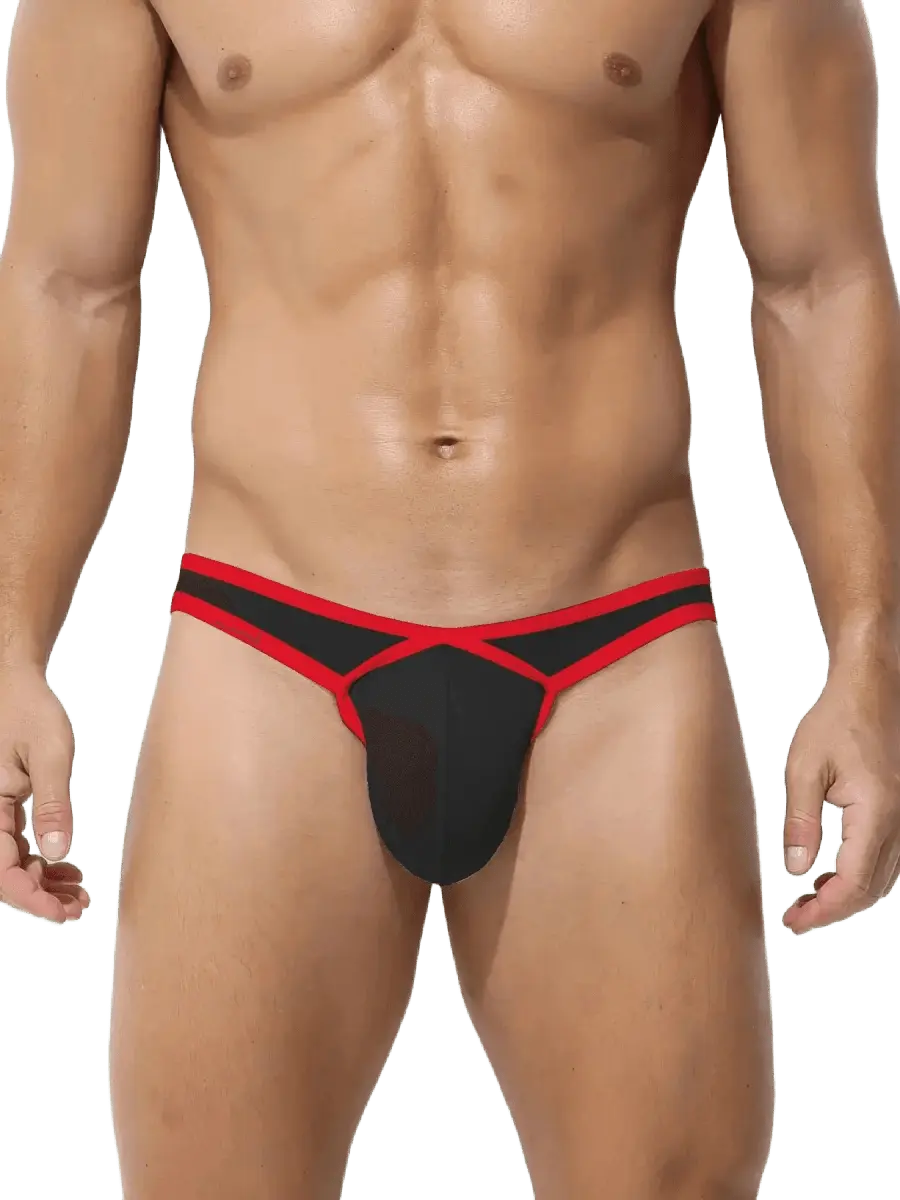 Ice Silk U - Pouch T - Back Thong - WOWihte