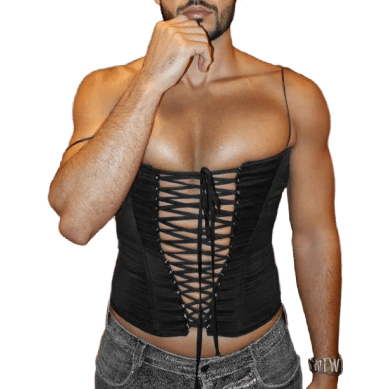 INCERUN Men's Slim Fit Tank - WOWihte