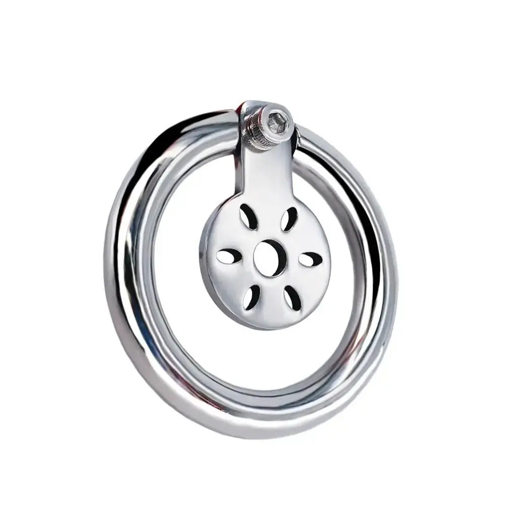Inverted Stainless Steel Chastity Device - WOWihte