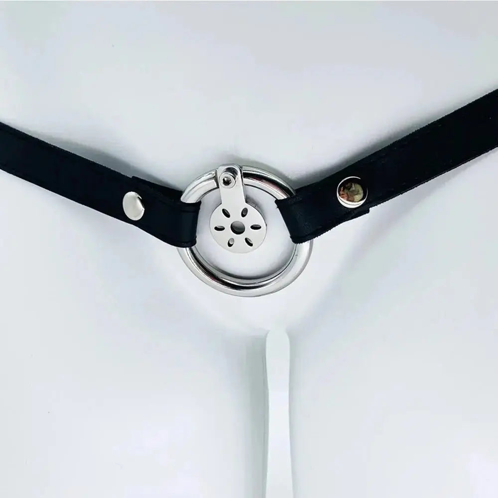 Inverted Stainless Steel Chastity Device - WOWihte