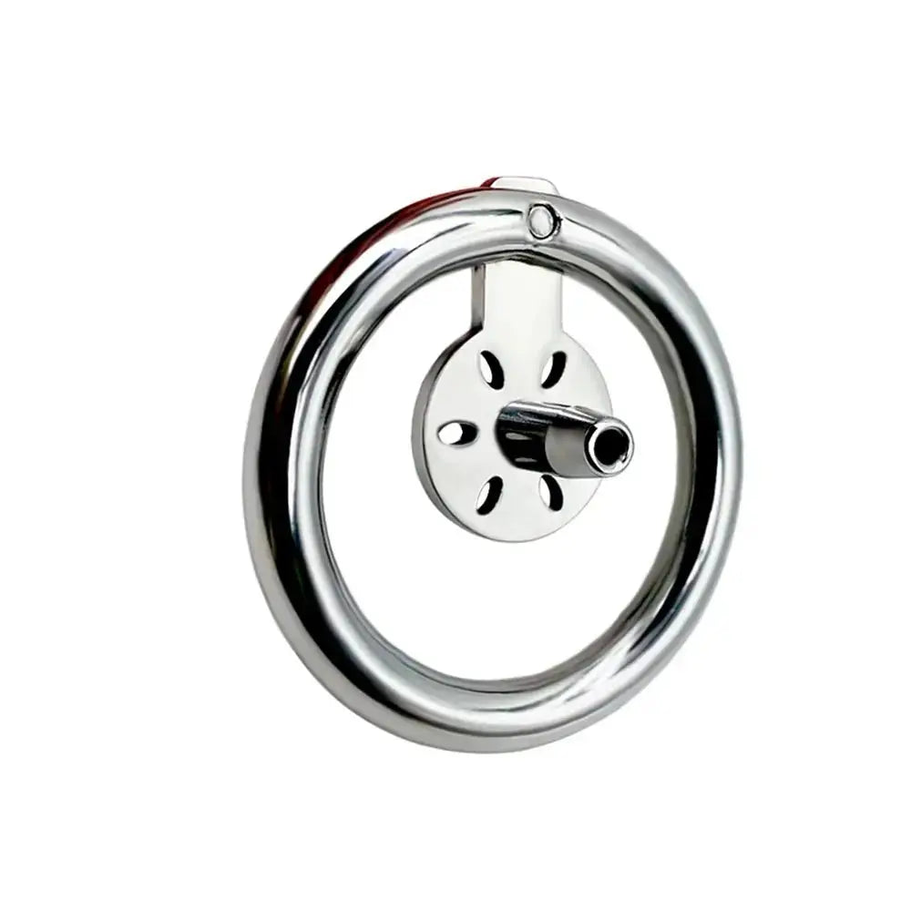 Inverted Stainless Steel Chastity Device - WOWihte