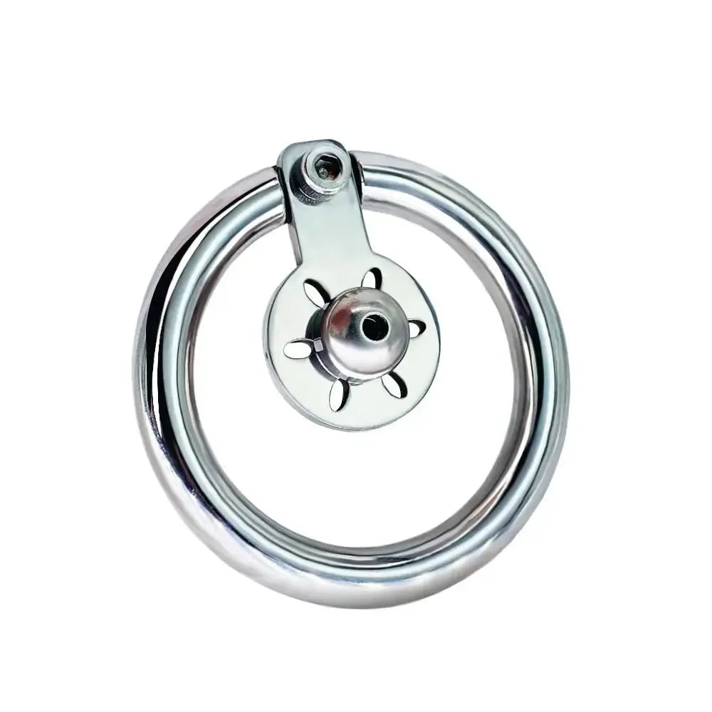 Inverted Stainless Steel Chastity Device - WOWihte