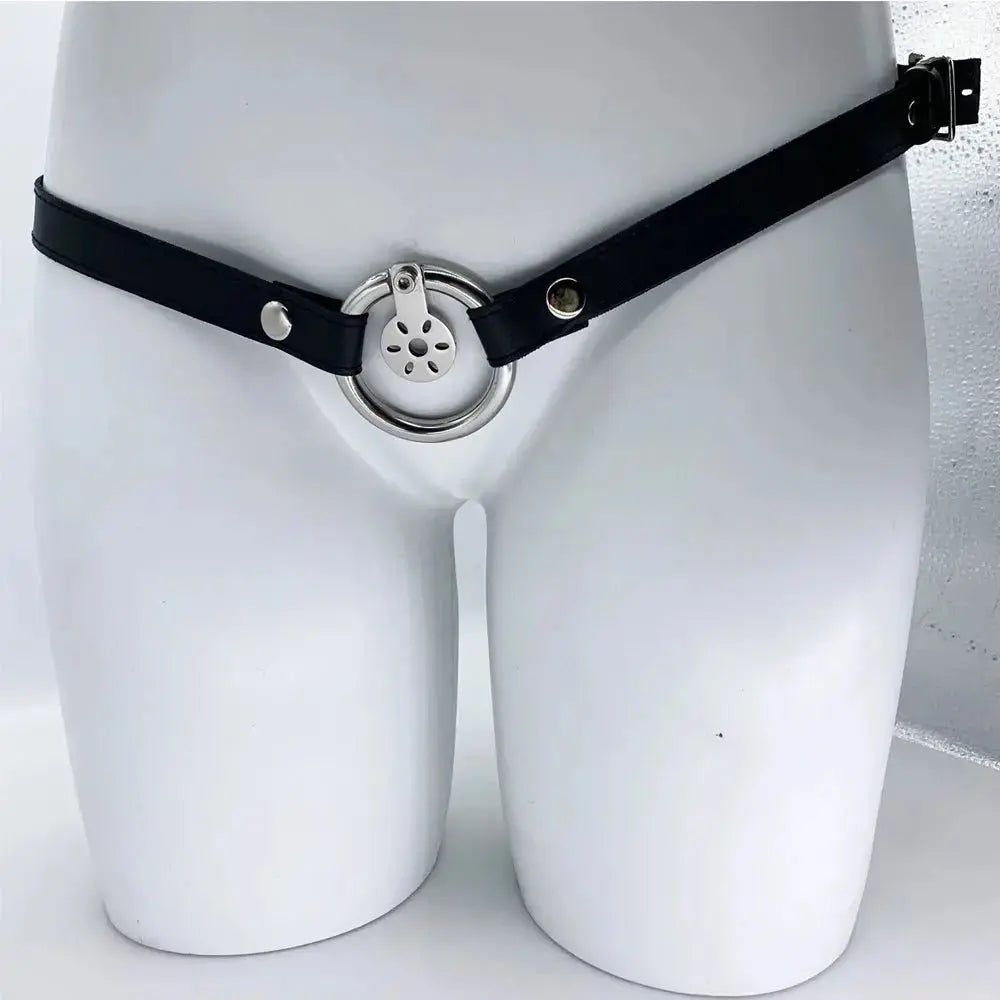 Inverted Stainless Steel Chastity Device - WOWihte