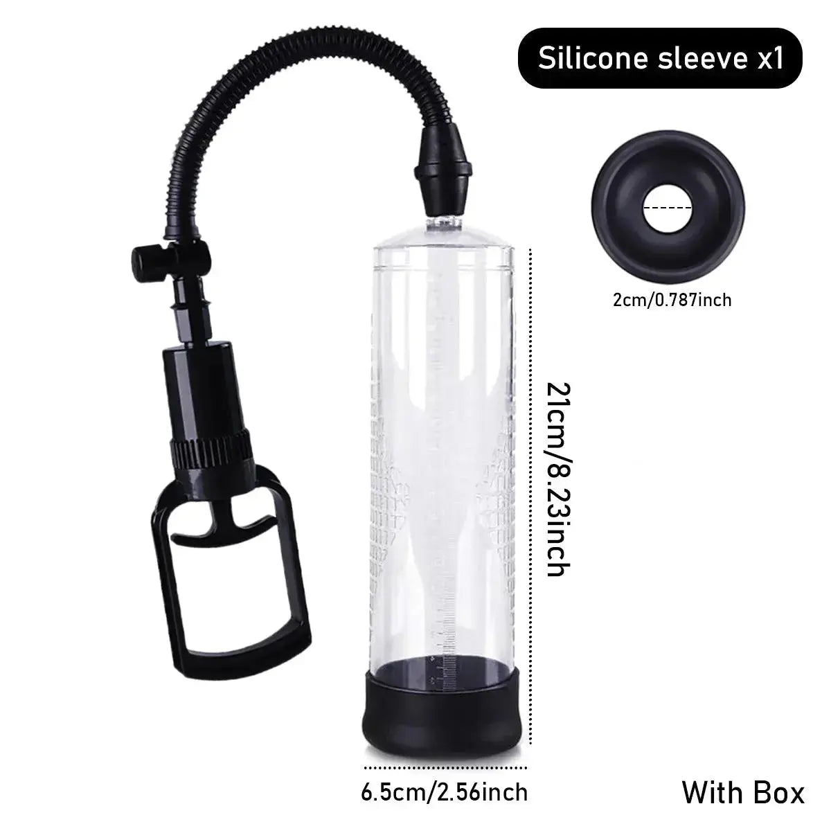IPX7 Waterproof Electric Penis Pump - WOWihte