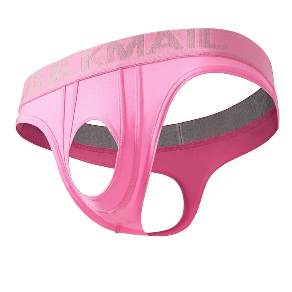 Jockmail Sexy Thong Underwear Harness - WOWihte
