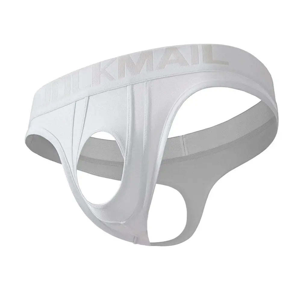 Jockmail Sexy Thong Underwear Harness - WOWihte