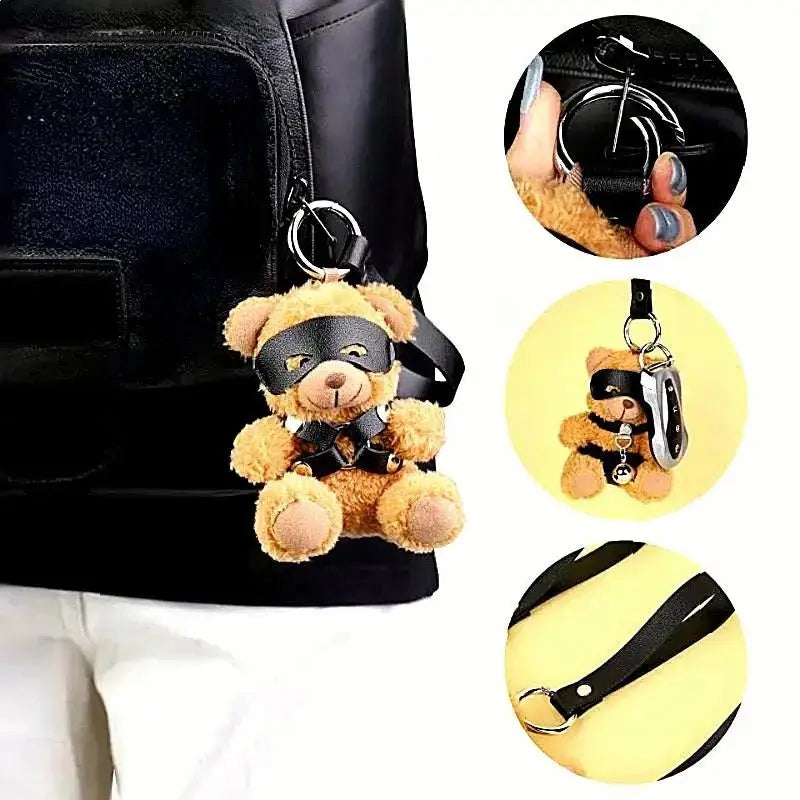 Kinky Plush BDSM Bondage Bear - WOWihte