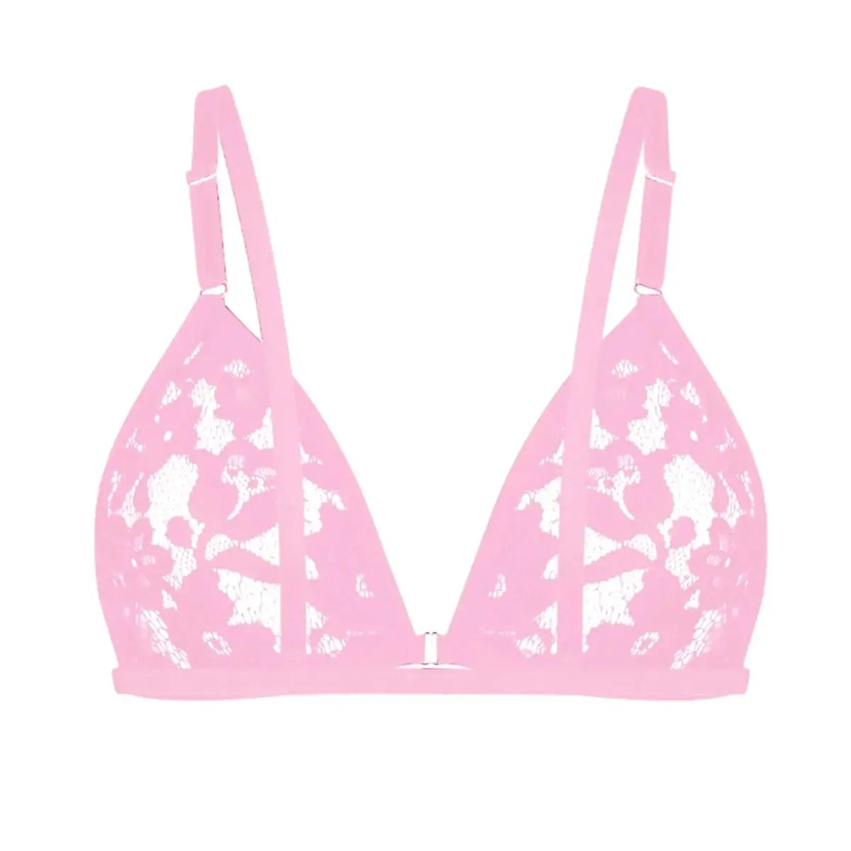 Lace Crossdressing Lingerie Bra Set - WOWihte
