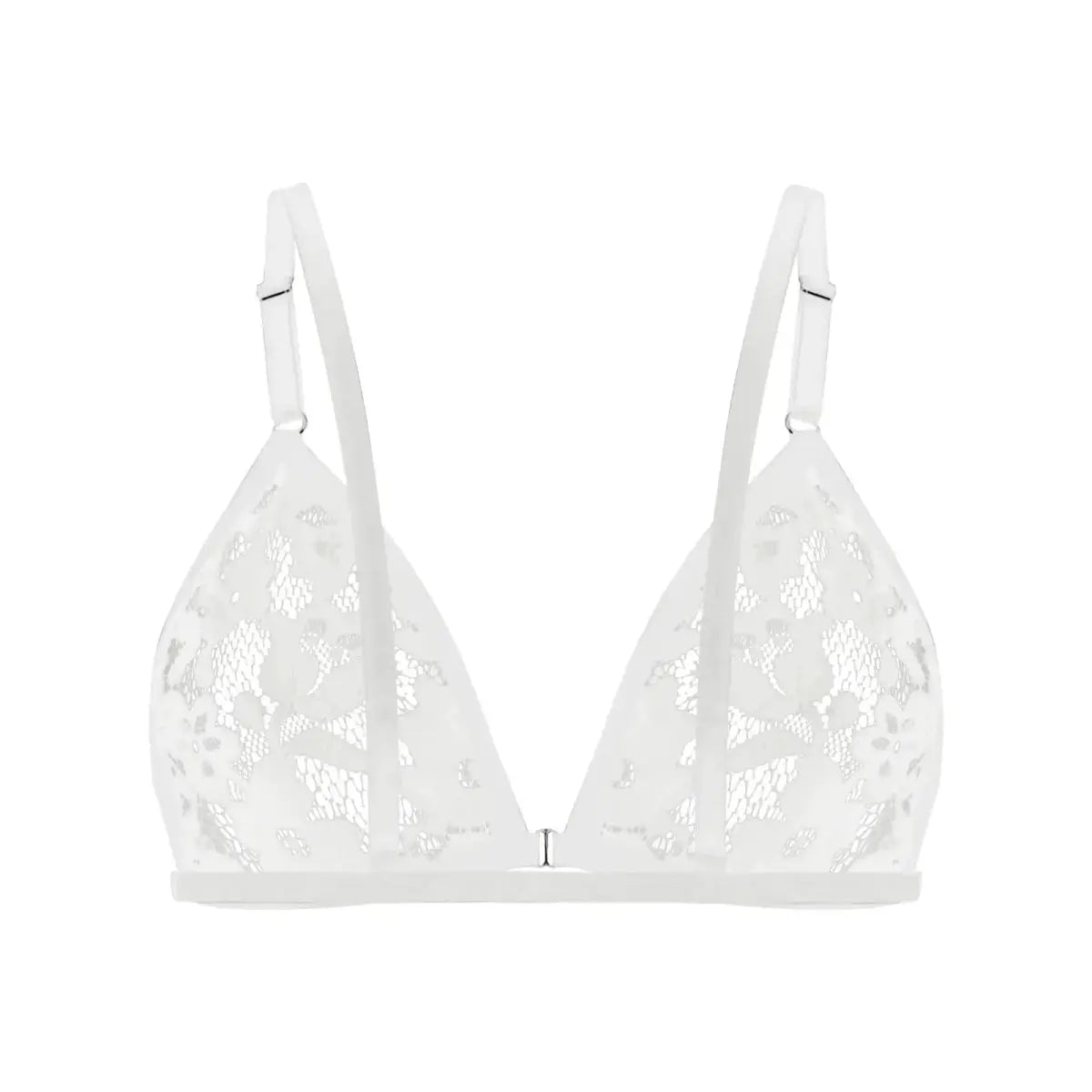 Lace Crossdressing Lingerie Bra Set - WOWihte