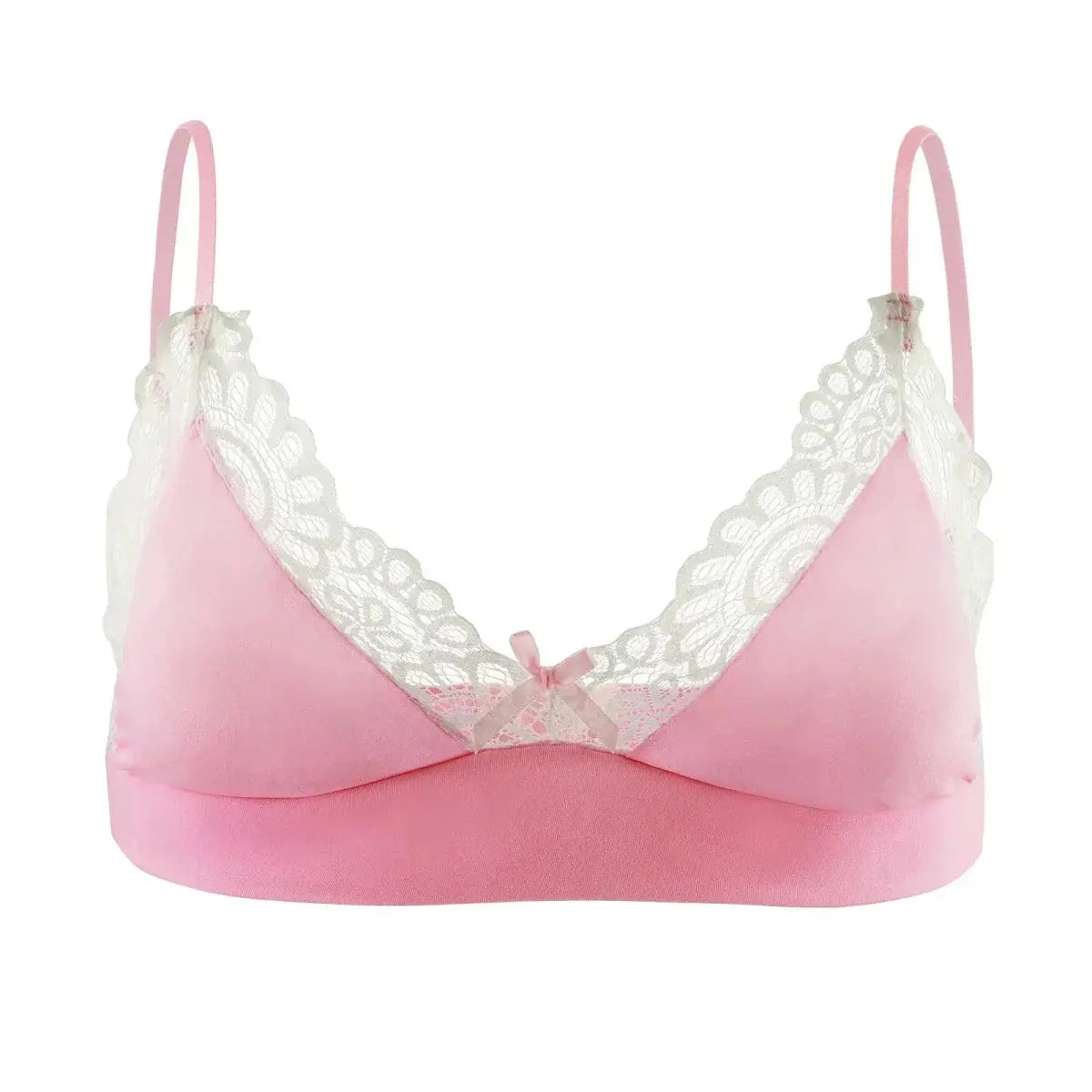 Lace Sissy Bralette Top - WOWihte