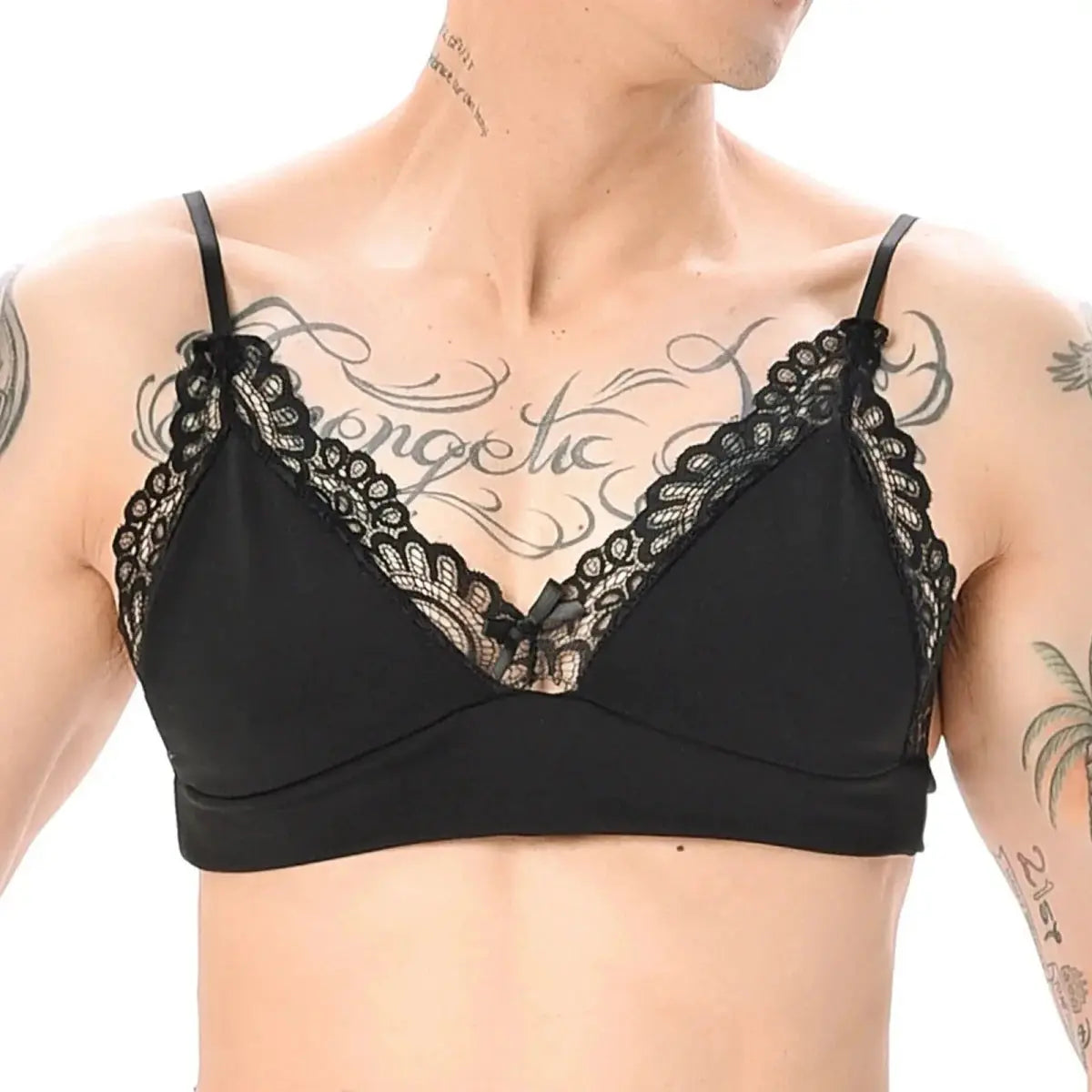 Lace Sissy Bralette Top - WOWihte