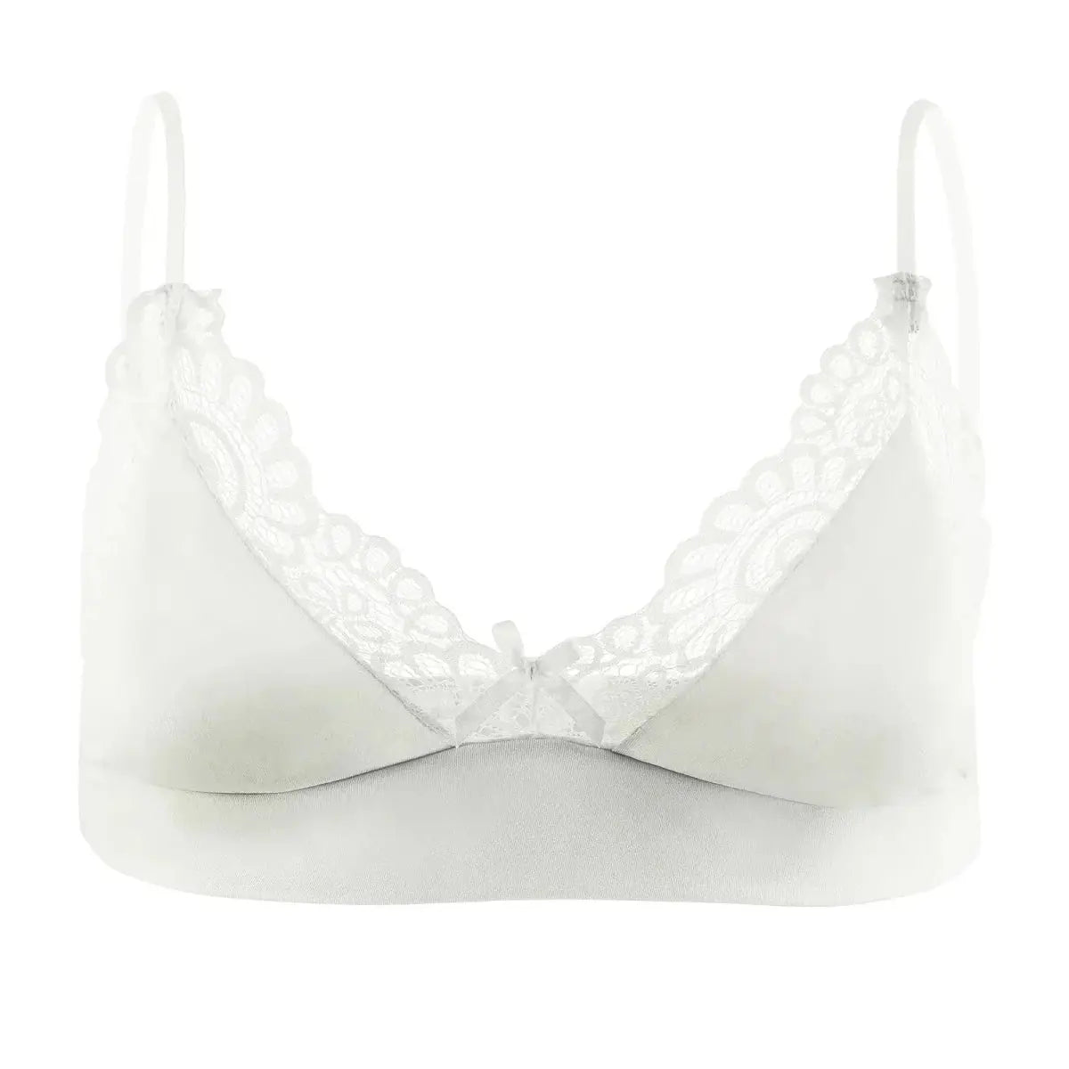 Lace Sissy Bralette Top - WOWihte