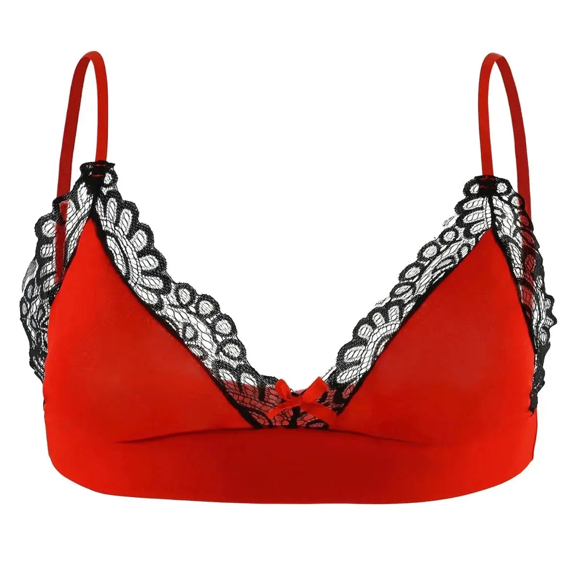 Lace Sissy Bralette Top - WOWihte