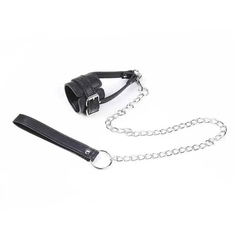 Leather Ball Stretcher with Leash - WOWihte