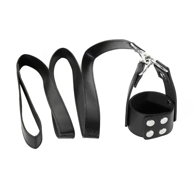 Leather Ball Stretcher with Leash - WOWihte
