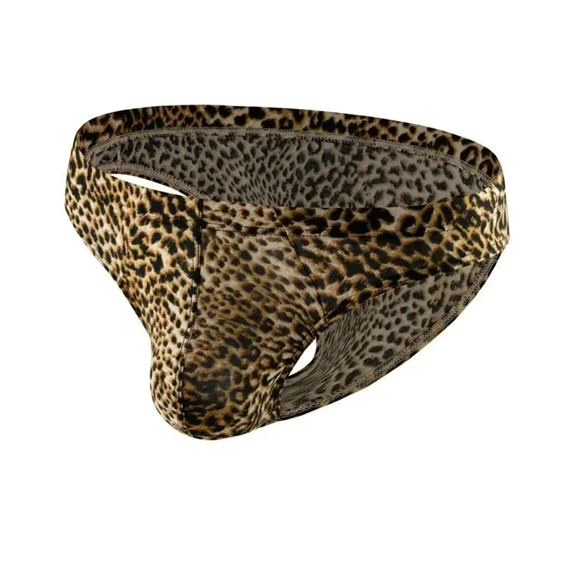 Leopard Low Waist Briefs - WOWihte
