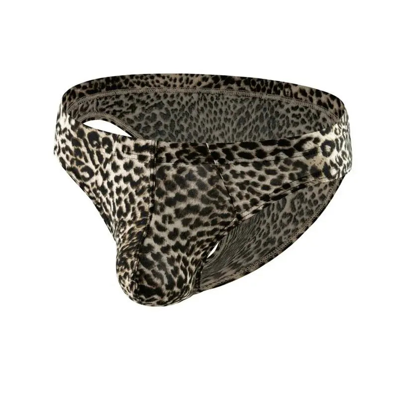 Leopard Low Waist Briefs - WOWihte