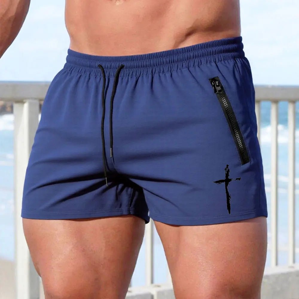 LETSNAGOU Men's Beach Board Shorts - WOWihte