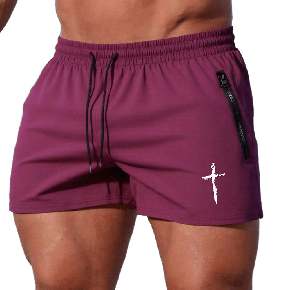 LETSNAGOU Men's Beach Board Shorts - WOWihte