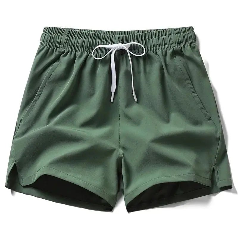 Lightweight Gym Shorts with Pockets - WOWihte