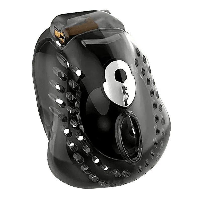 Lockable Chastity Device with Rings - WOWihte