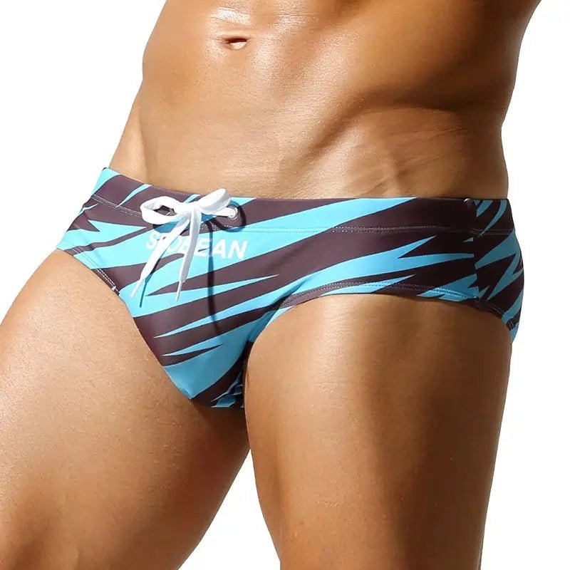 Low-Rise Bikini Swim Briefs - WOWihte