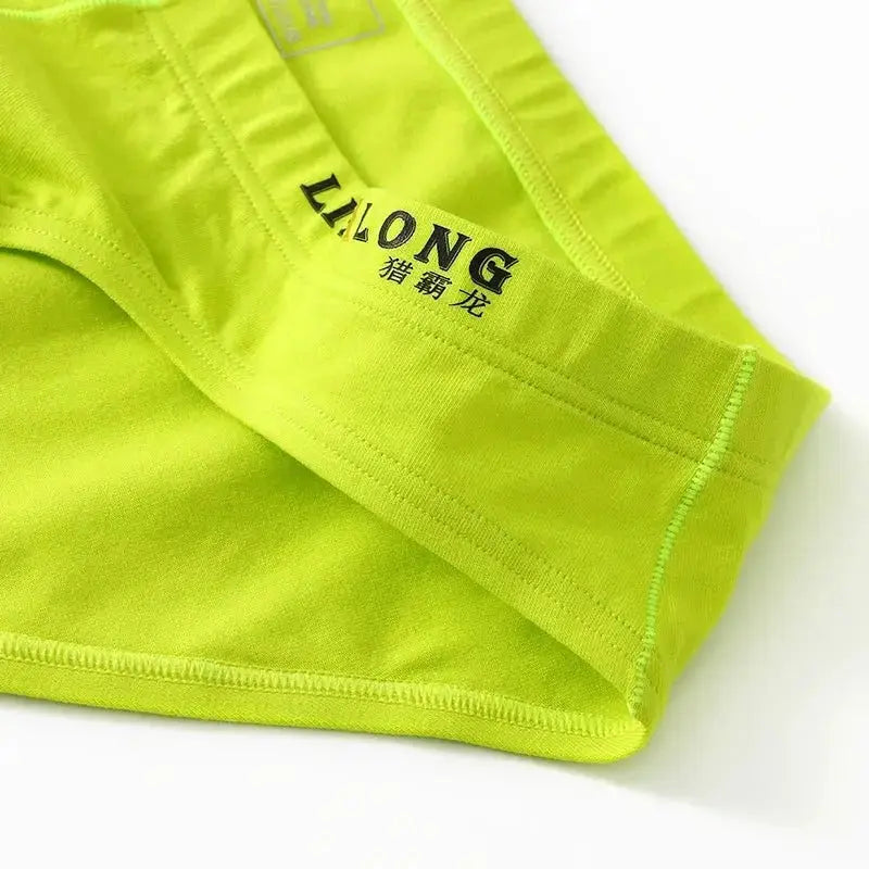Low - Rise Cotton Briefs Big Pouch - WOWihte