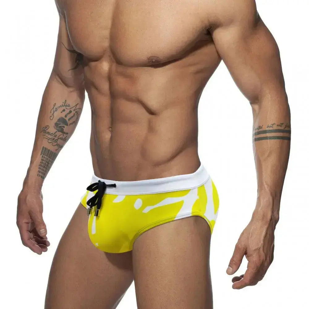 Low - Rise Push - Up Swimming Brief - WOWihte