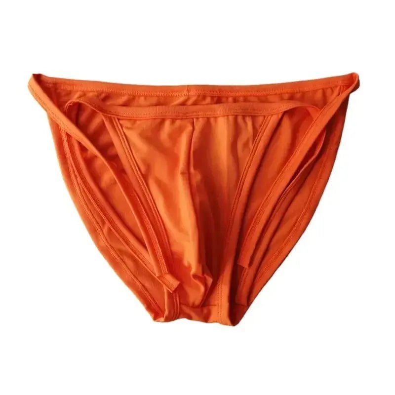 Low Rise Side - Tie Swim Briefs - WOWihte