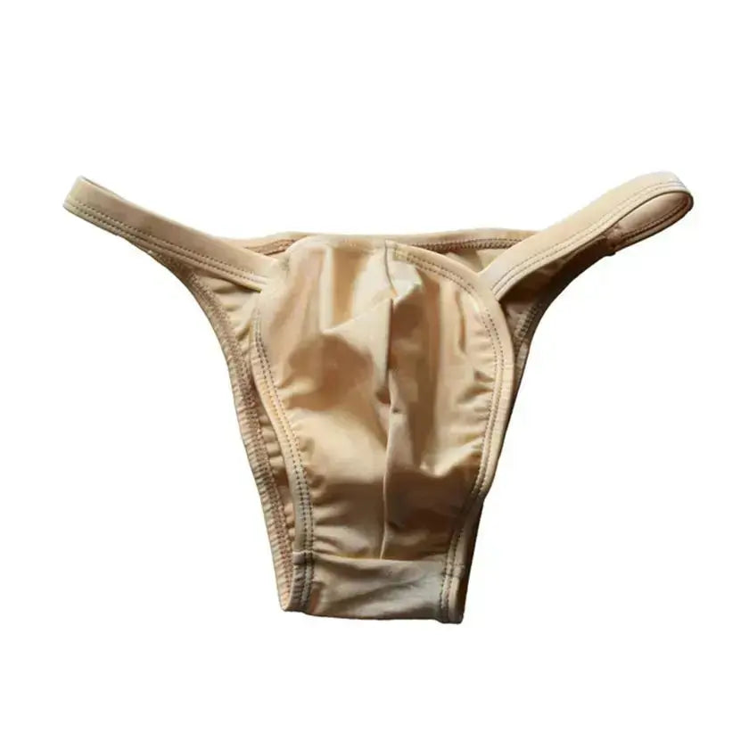 Low - Rise Swim Briefs, Pouch Design - WOWihte