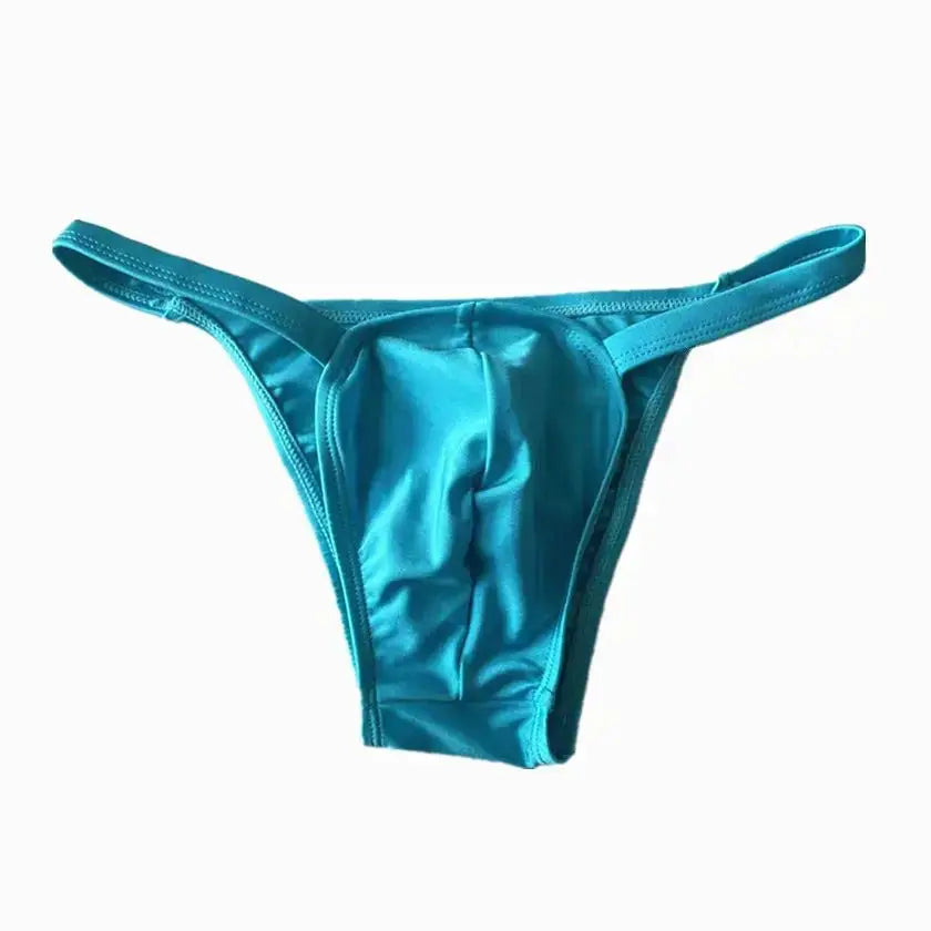 Low - Rise Swim Briefs, Pouch Design - WOWihte