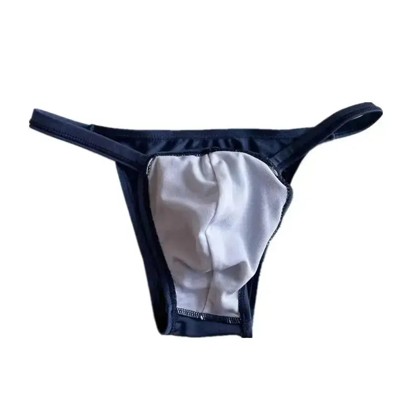 Low - Rise Swim Briefs, Pouch Design - WOWihte